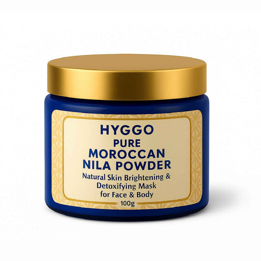 HYGGO Moroccan Nila Powder 100g - Pure and Natural Herbal Ingredient