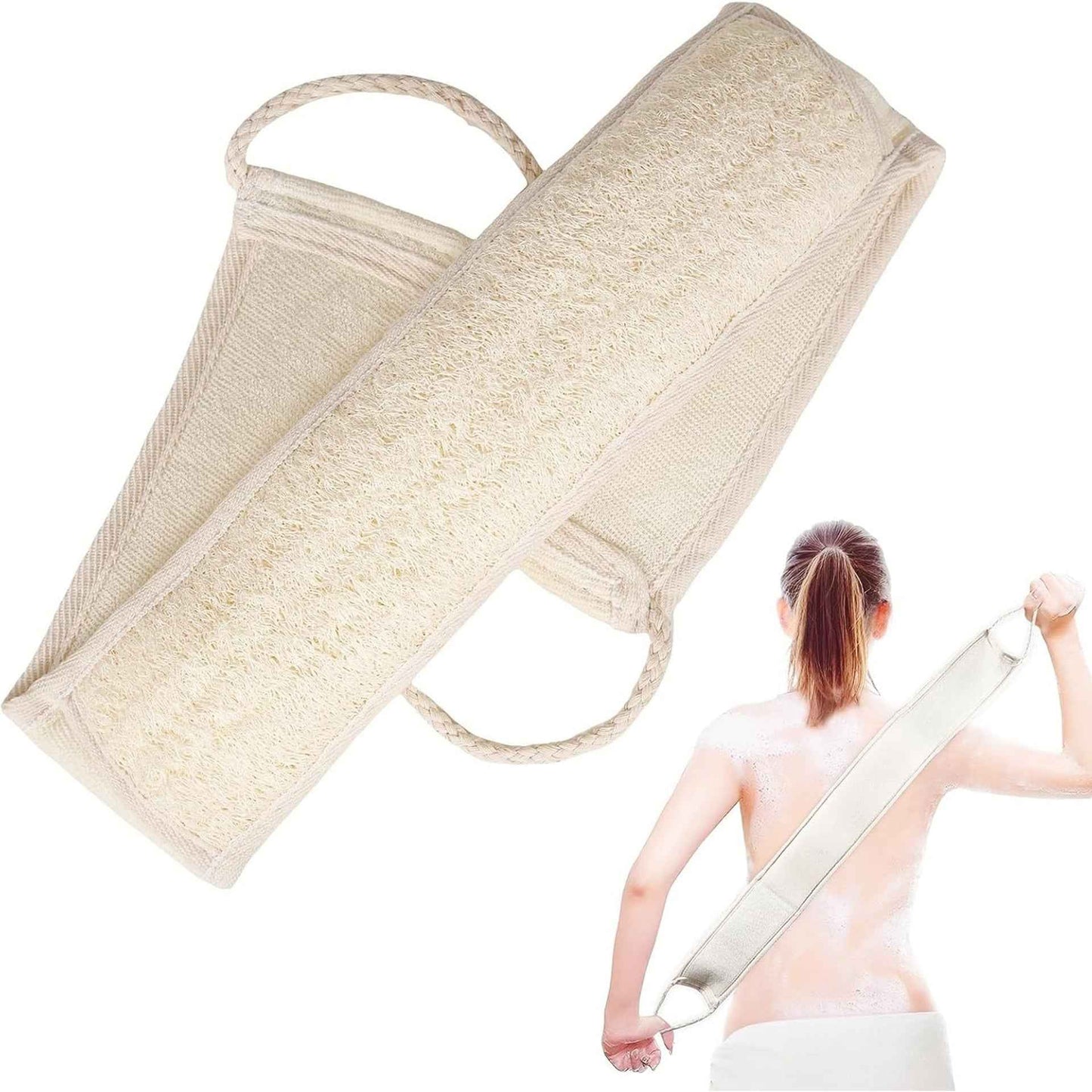Natural Loofah Back Scrubber